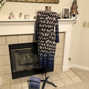 S-Twelve Long Sleeve Dress